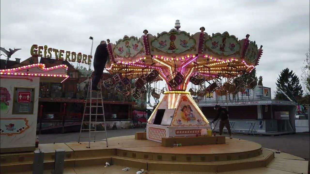 AufbauRundgang "Martinikirmes Dinslaken 2022" YouTube