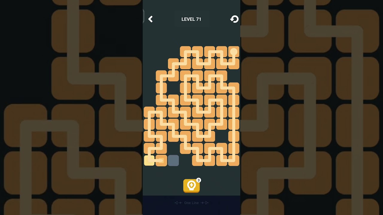Block Blast One Line Level 71 Solution & Walkthrough | Puzzle Game (Android & iOS Shorts)