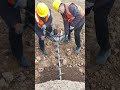 drilling machine for drilling holes in stone #shorts #fyp