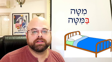 Learn Hebrew: Lesson 5 - Where are you? In... The... -הַ-  בְּ-  בַּ