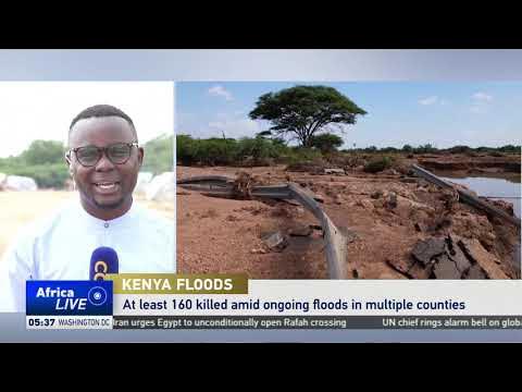 At least 160 people killed by floods in Kenya