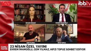 23 Nisan Özel Yayınınında Nevşin Mengü, Cem Yılmaz Ve Hıfzı Topuzla Sohbet Ediyoruz.