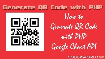 How to Generate QR Code with PHP using Google Chart API