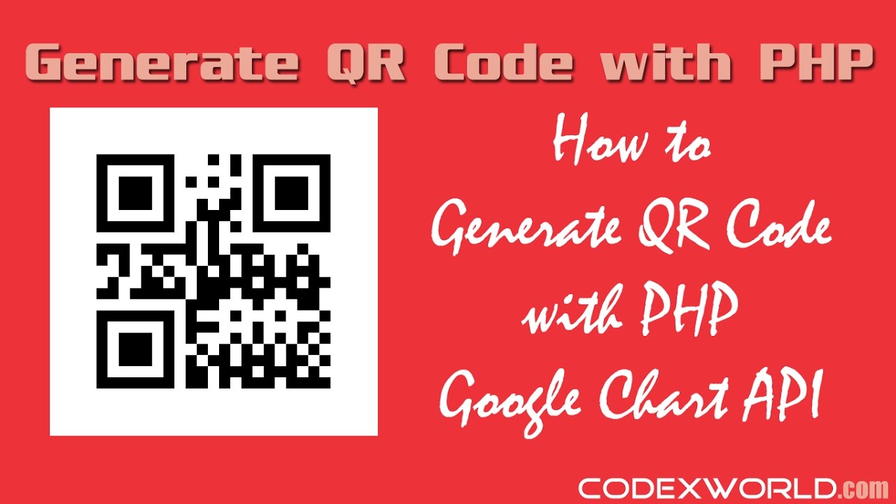 Google Charts Api For Qr Code Generator