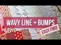 Combine Simple Quilting Motifs for A Big Impact!  Easy Free Motion Quilting Tutorial