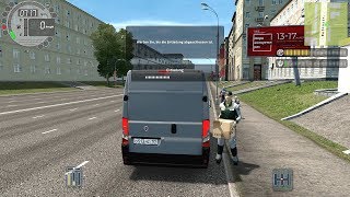 City Car Driving - Parcel Delivery with Fiat Ducato screenshot 4