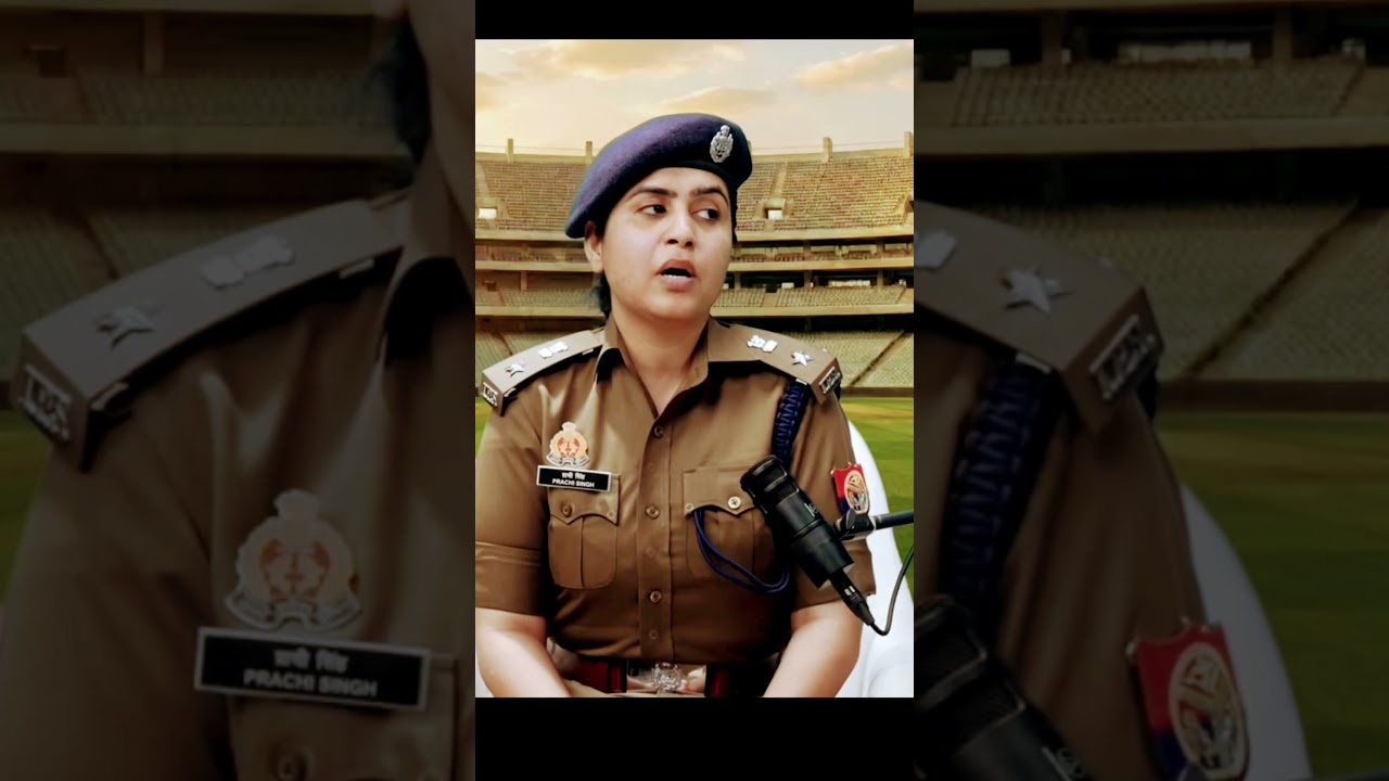 DSP Deepti Sharma🔥 Cricketor, IPS lady ask how to manage 