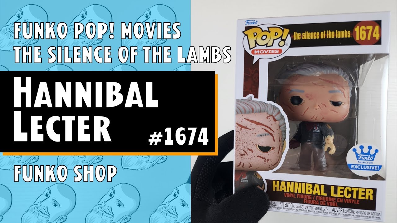 Funko Pop! Film: Il Silenzio Degli Innocenti – Hannibal Lecter, Figura In Vinile Da Collezione (Alta 9,5 Cm)