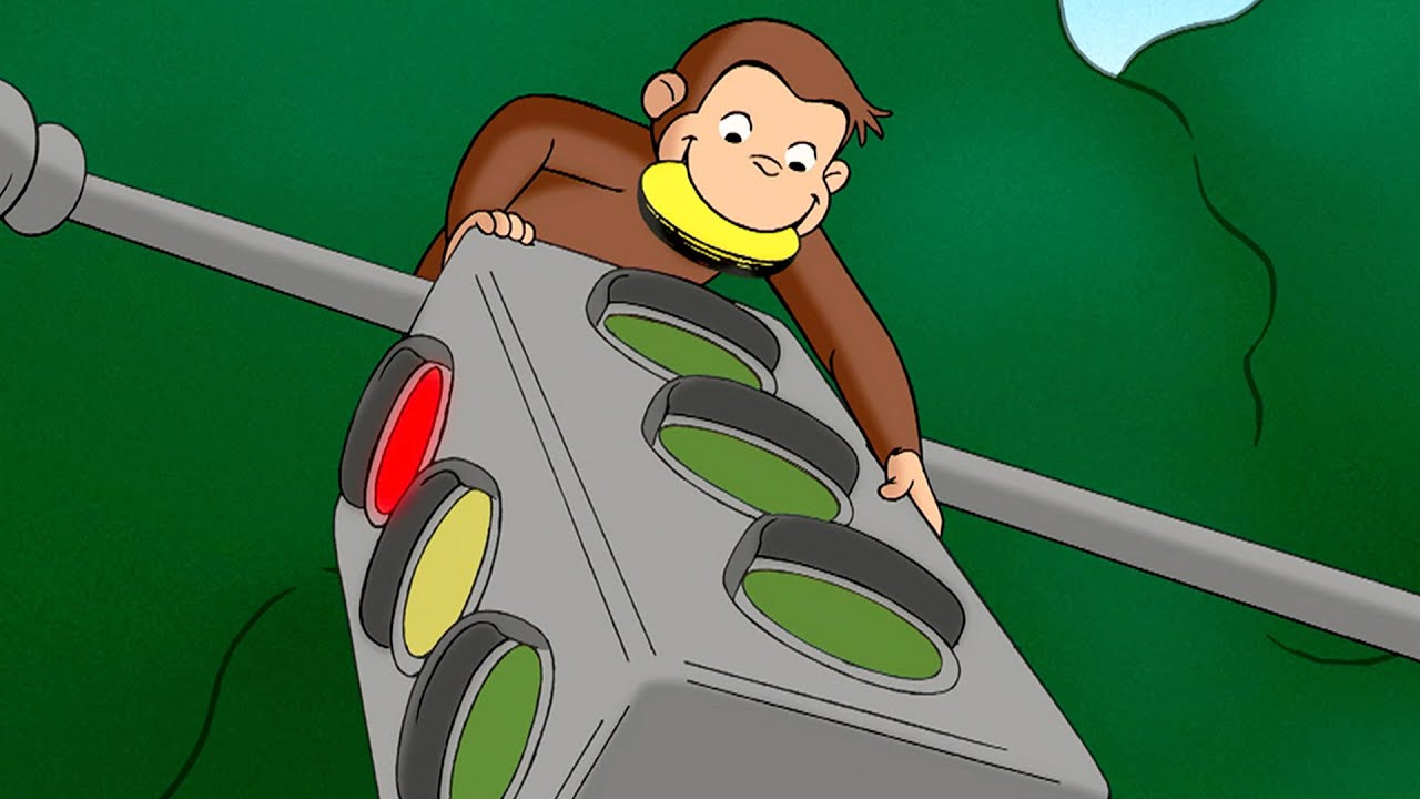 Como Funcionam os Semáforos? 🐵 George, o Curioso 🐵 Desenhos Animados