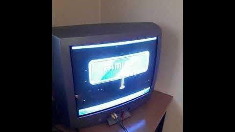 SHARP TWIN FAMICOM AN 505 BK CONSOLE 100% WORKING! Video for user filsdethor