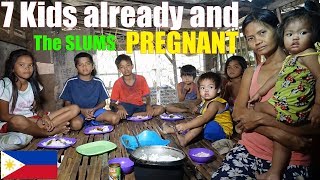 A Poor Filipino Family Living in Extreme Poverty in Manila Philippines. Life in the Philippine Slums