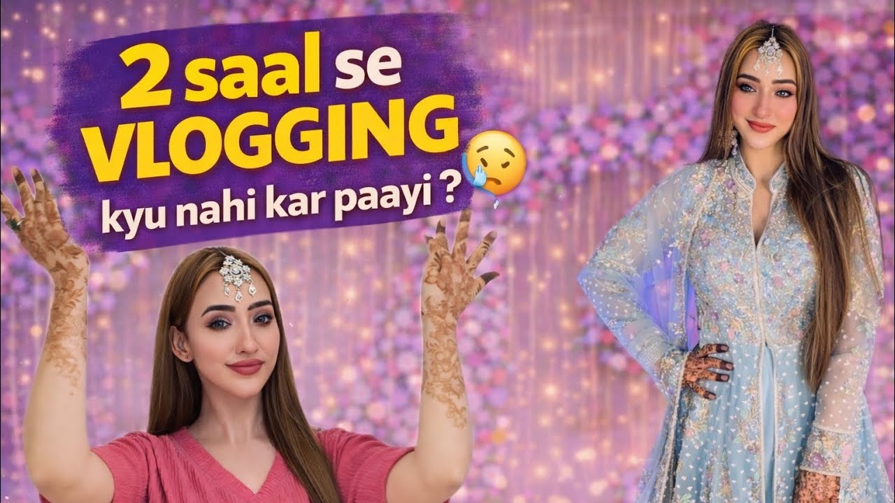 2 Saal Se Vlogging Kyu  Nahi Ki...! Ghar Ki Shaadi Me Kiye Mazze ! @afshaa_khan_  