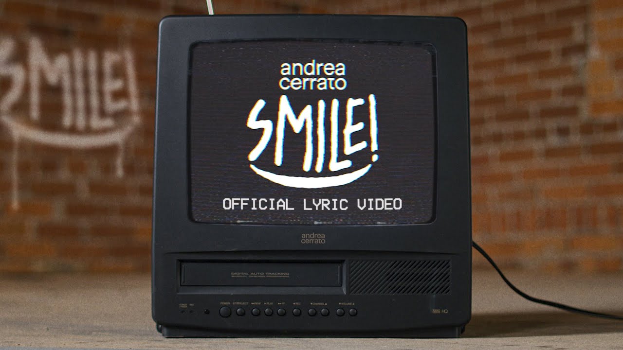 在 YouTube 上觀看「Andrea Cerrato - SMILE! (Official lyric video)」 在 YouTube 上觀看「Andrea Cerrato - SMILE! (Official lyric video)」