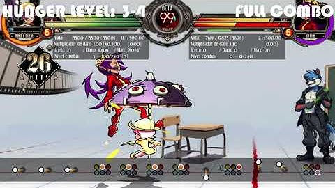 UMBRELLA BEGINNER COMBOS TUTORIAL (WITH STEPS) 『SKULLGIRLS』『UMBRELLA COMBOS』