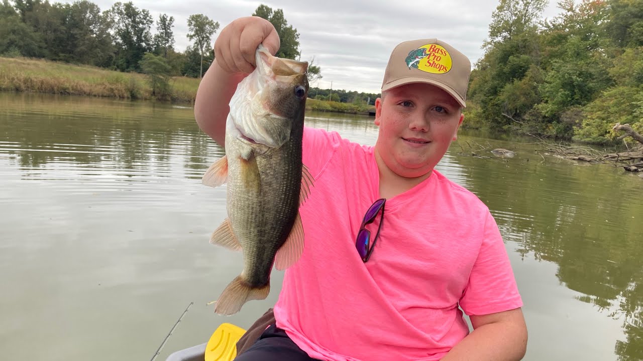 Let’s do some bass fishing on the river