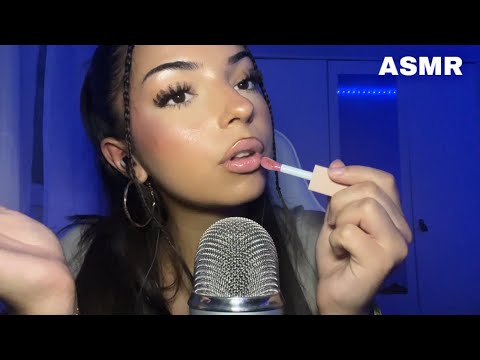 #ASMR - LIPGLOSS APPLICATION 💋 (chuchotements, bruits de bouche) 