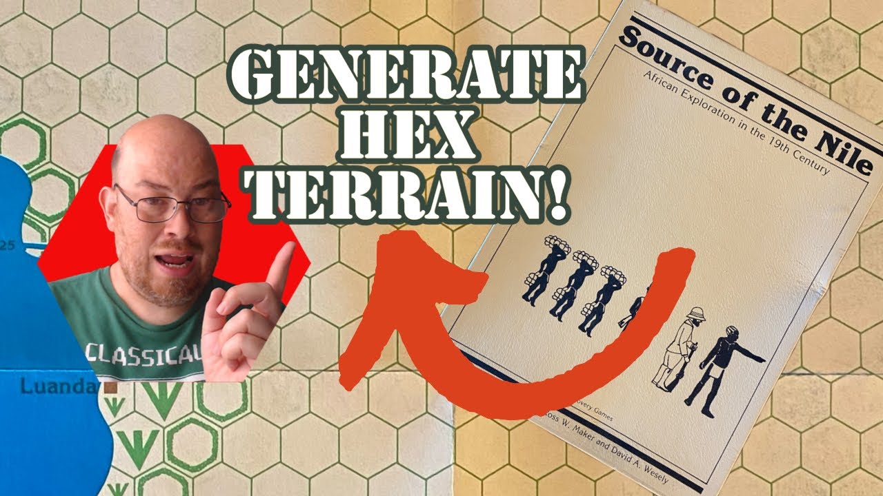 Stocking a Hex Map Using "Source of the Nile" - YouTube