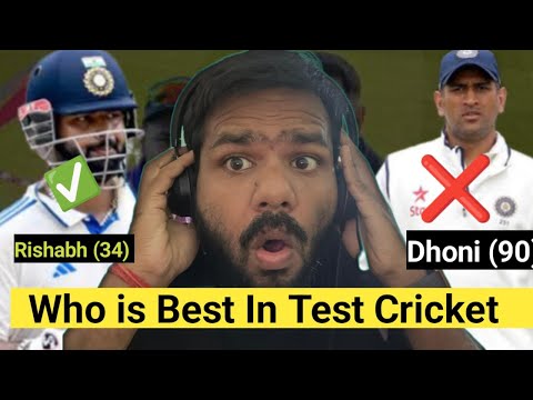 Rishabh pant is for better than ms Dhoni ?