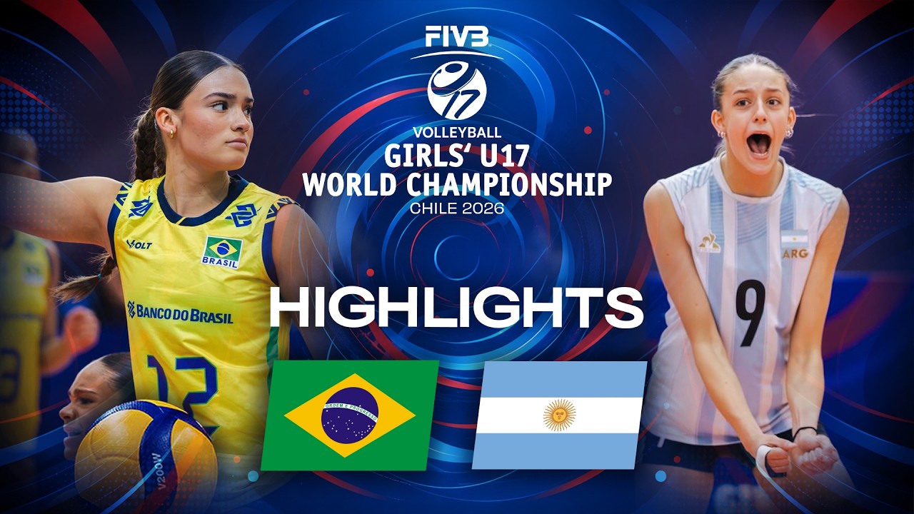Brazil 🇧🇷 vs. Argentina 🇦🇷 - Highlights | Pool Play | Girls' U17 World Championship 2026