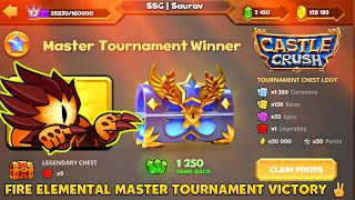 Fire Elemental Master Tournament Victory ✌ | Fire Elemental Sticker 🔥 | Castle Crush: Epic Battle screenshot 5