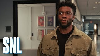 Full SNL Host Chadwick Boseman Does Not Have Any Vibranium News