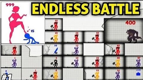 Stick Fight Endless Mobile Game || Mastering the Best Strategies for High scores@gamezonevideogames