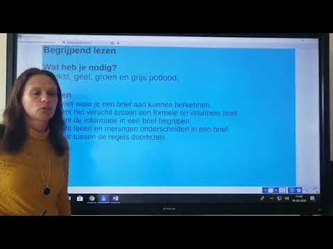 Instructievideo Nieuwsbegrip Andere tekstsoort C niveau