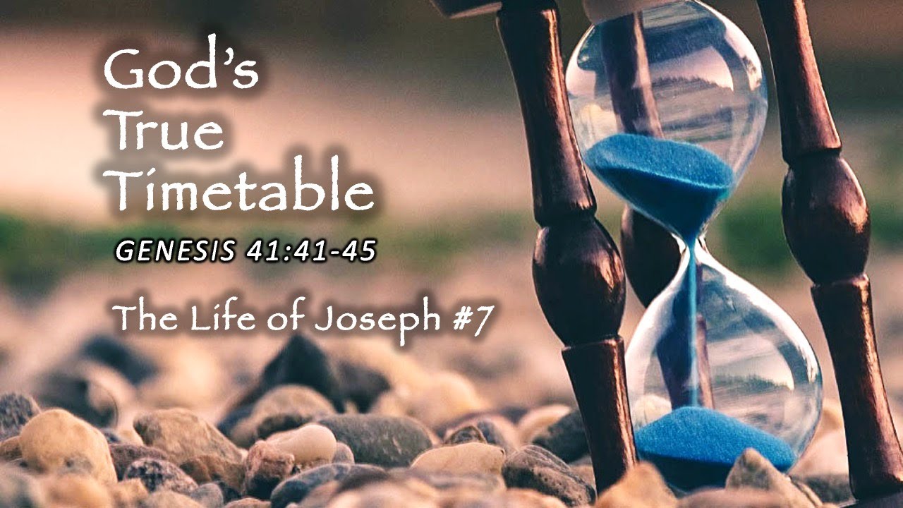 God's True Timetable - The Life of Joseph - YouTube