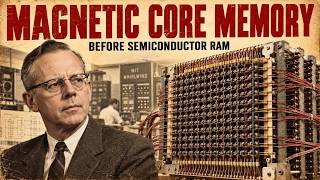 What Was Magnetic Core Memory and How Did It Store Data Before Semiconductor RAM Took Over