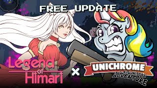 Legend of Himari starring Itchi from Unichrome: A 1-Bit Unicorn Adventure 🦄 screenshot 5