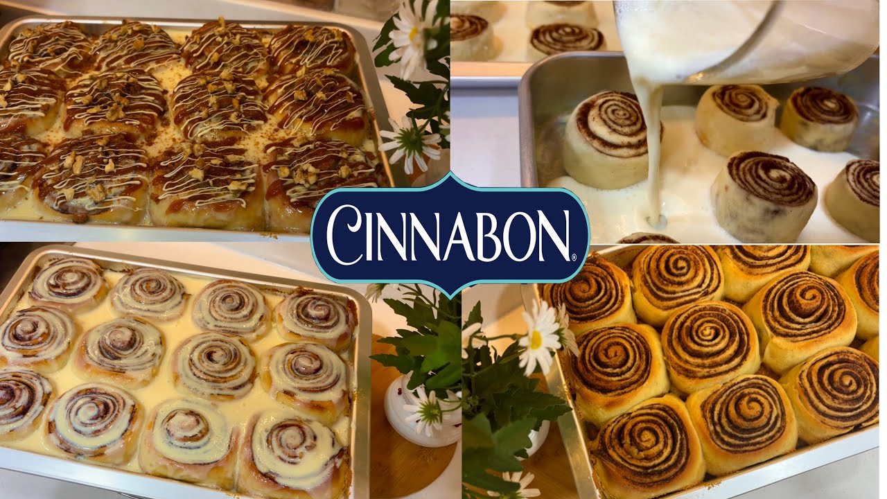 سر عجينة السينابون القطنية 🔥 أضفت كريمة الخفق للعجينة والنتيجة خيال 🎖️طريقة الصوص لكريمي والتوفي✨