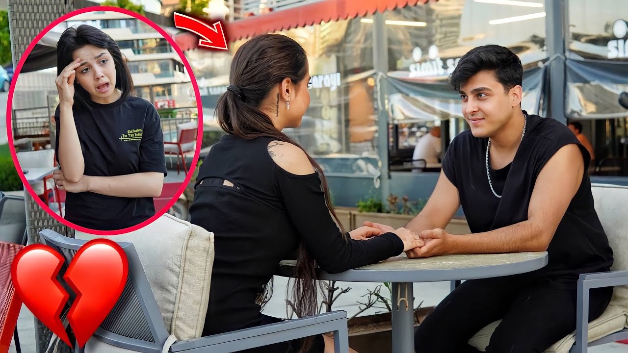 خنت حبيبتي مع بنت شوفو ردة فعلهة😱 / sevgilimi aldatma şakası 😱 ı