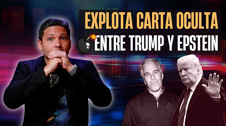 ¡Explota El Caso Trump–Epstein! WSJ Describe Carta Intima Entre los Dos Amigos Y Trump Estalla