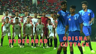 FAO ODISHA CUTTACK 4 - 1 HYDERABAD [ 1st SEMI FINAL ] Birsa Munda Athletic Stadium Rourkela 2024