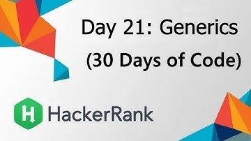 HackerRank Day 21: Generics | Java Solution