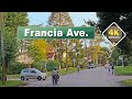 4K DRIVE Punta del Este URUGUAY 4k video Francia Avenue UY