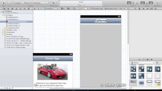 Xcode 4.6 Making your first app part 1 (no coding)