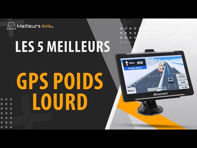 Meilleur GPS poids lourd : Comparatif 2024 et Promo