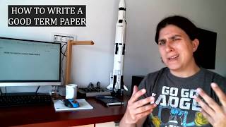 How to write a good term paper?