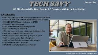 HP EliteBoard G1a AI PC Review – Ryzen AI 5 Pro Compact Business Desktop 2026