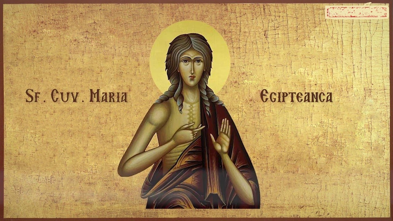 ACATISTUL SFINTEI MARIA EGIPTEANCA. YouTube