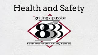 A Message About Health and Safety