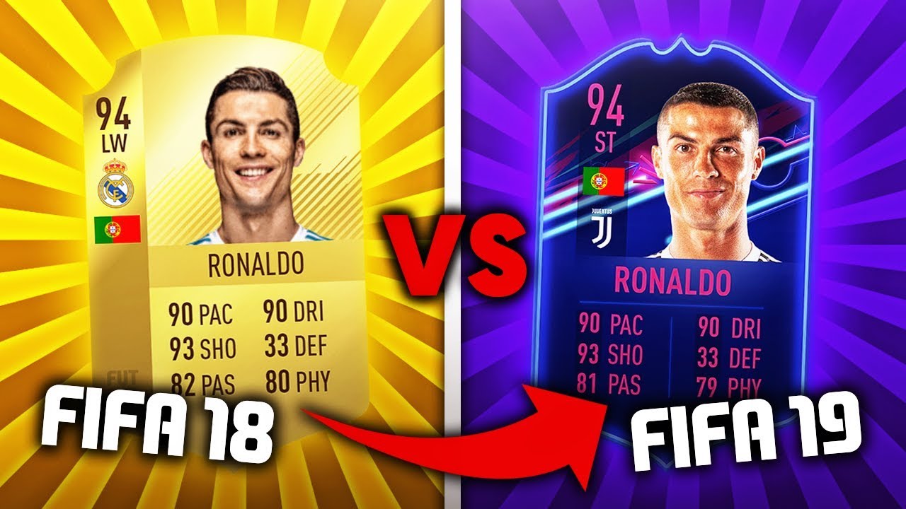 FIFA 18 VS FIFA 19 | NAJLEPSZE I NOWE KARTY!