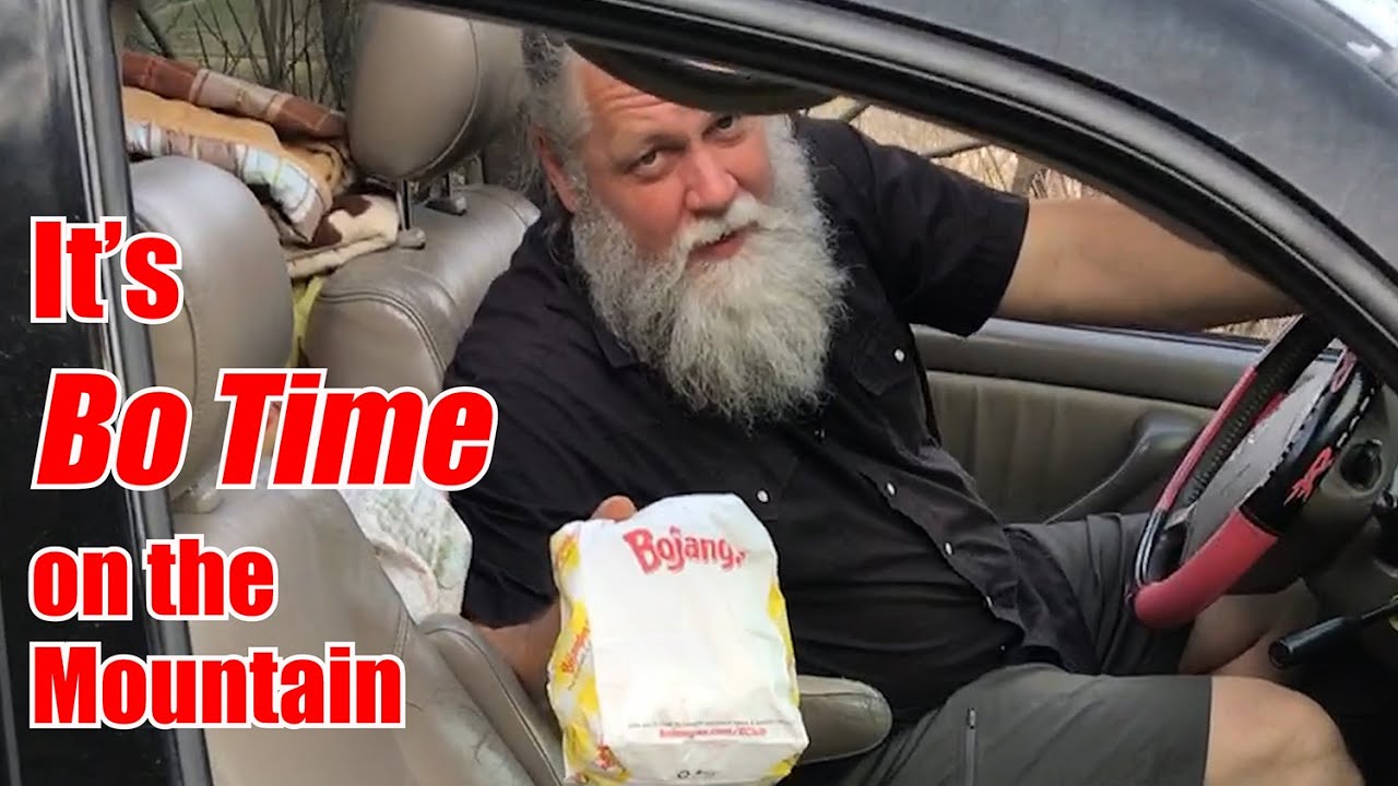 jeff-nova-deliver-bojangles-bbq-sandwich-on-the-mountain-youtube