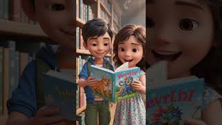 Easy English Listening Practice for Beginners | Tom and Lily's First Day at the Library