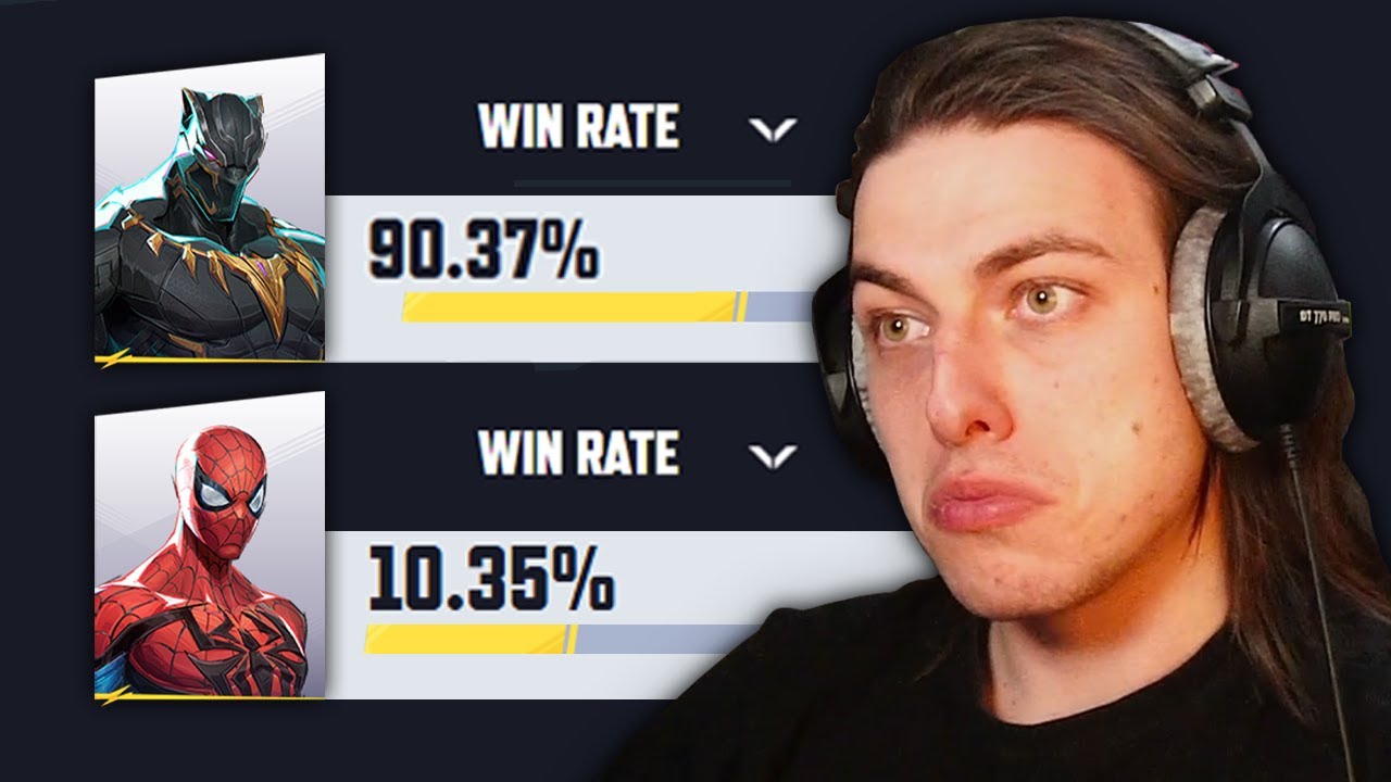 The Highest & Lowest Win Rate Characters in Marvel Rivals