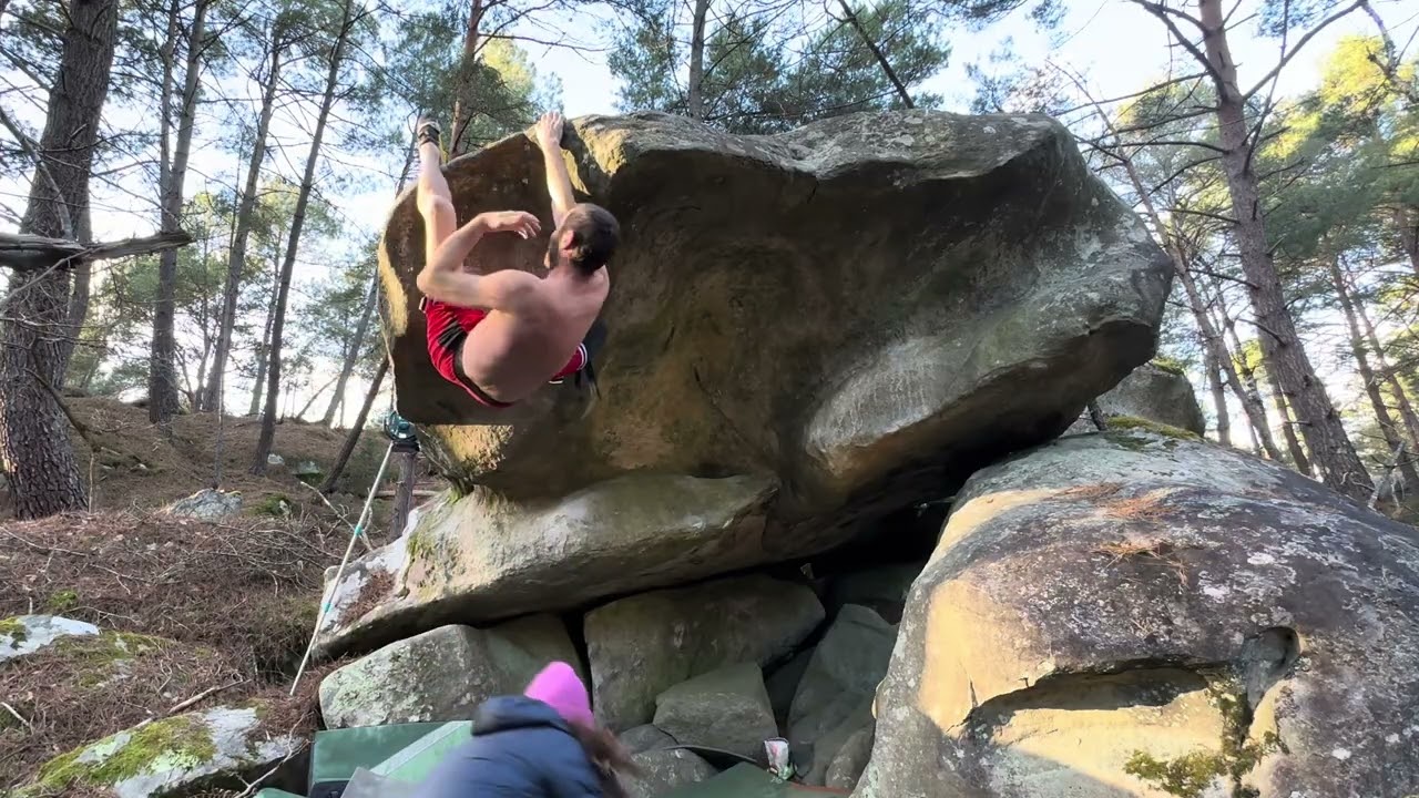 La Ola Rallongé (assis), Franchard Hauts Sablons