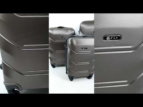 Валіза на 4 колеса 360° Bonro 63 л 66 х 45 х 27 см Смарагдовий, видео 1