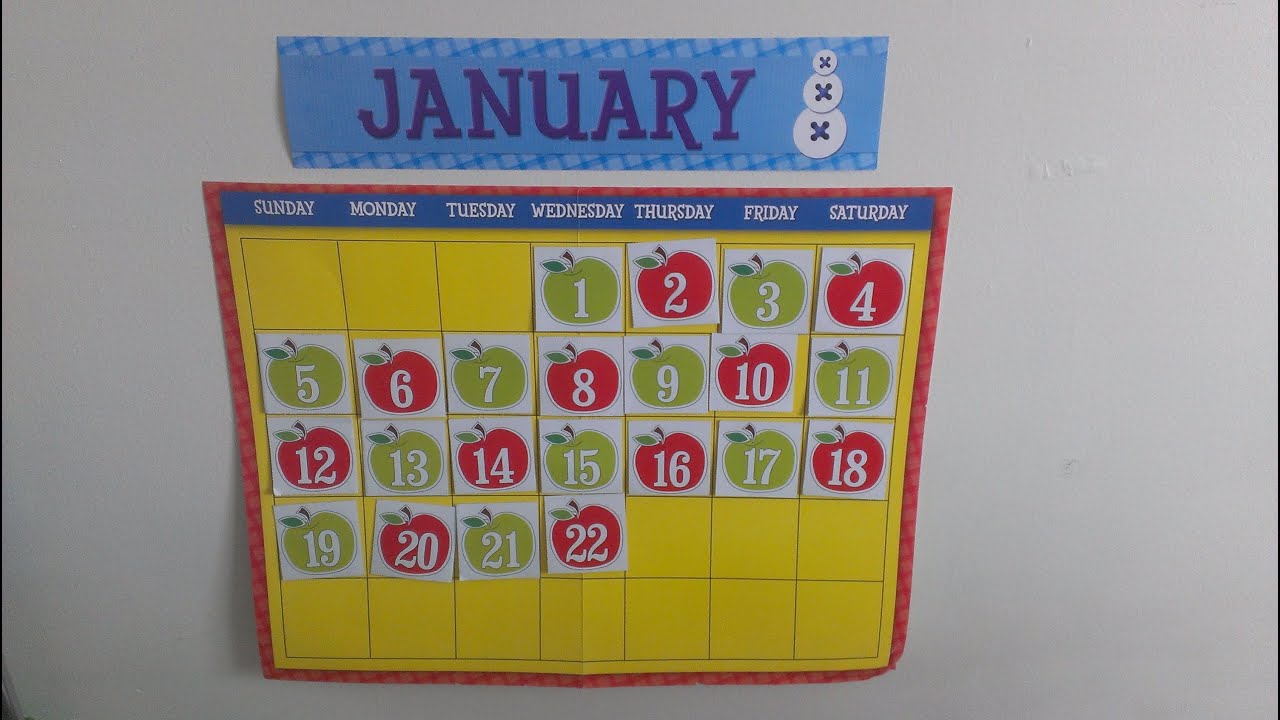 Our Daily Calendar Routine