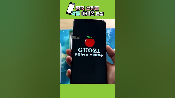 중국 쇼핑몰 짝퉁 아이폰 근황  #Shorts